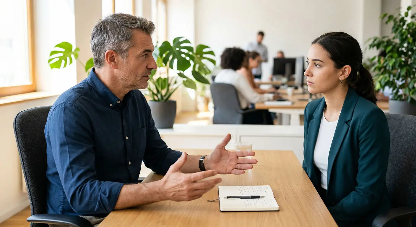 Entretien de recadrage PME : conduire sans briser la relation