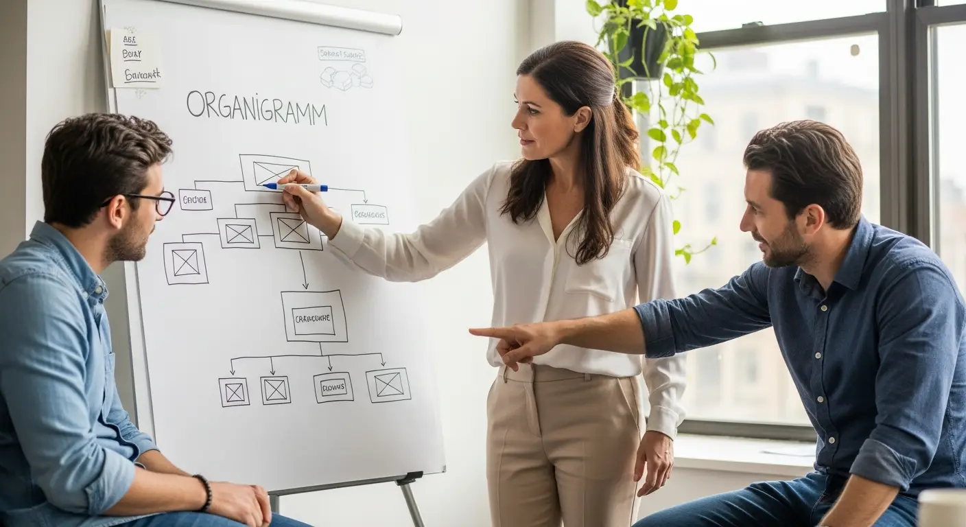 Organigramme fonctionnel PME : construire une structure lisible