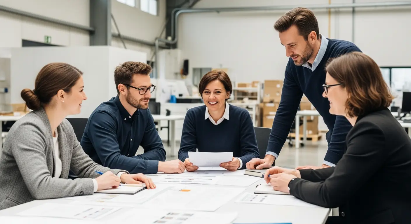 Réunion de production PME : transformer le point quotidien en levier