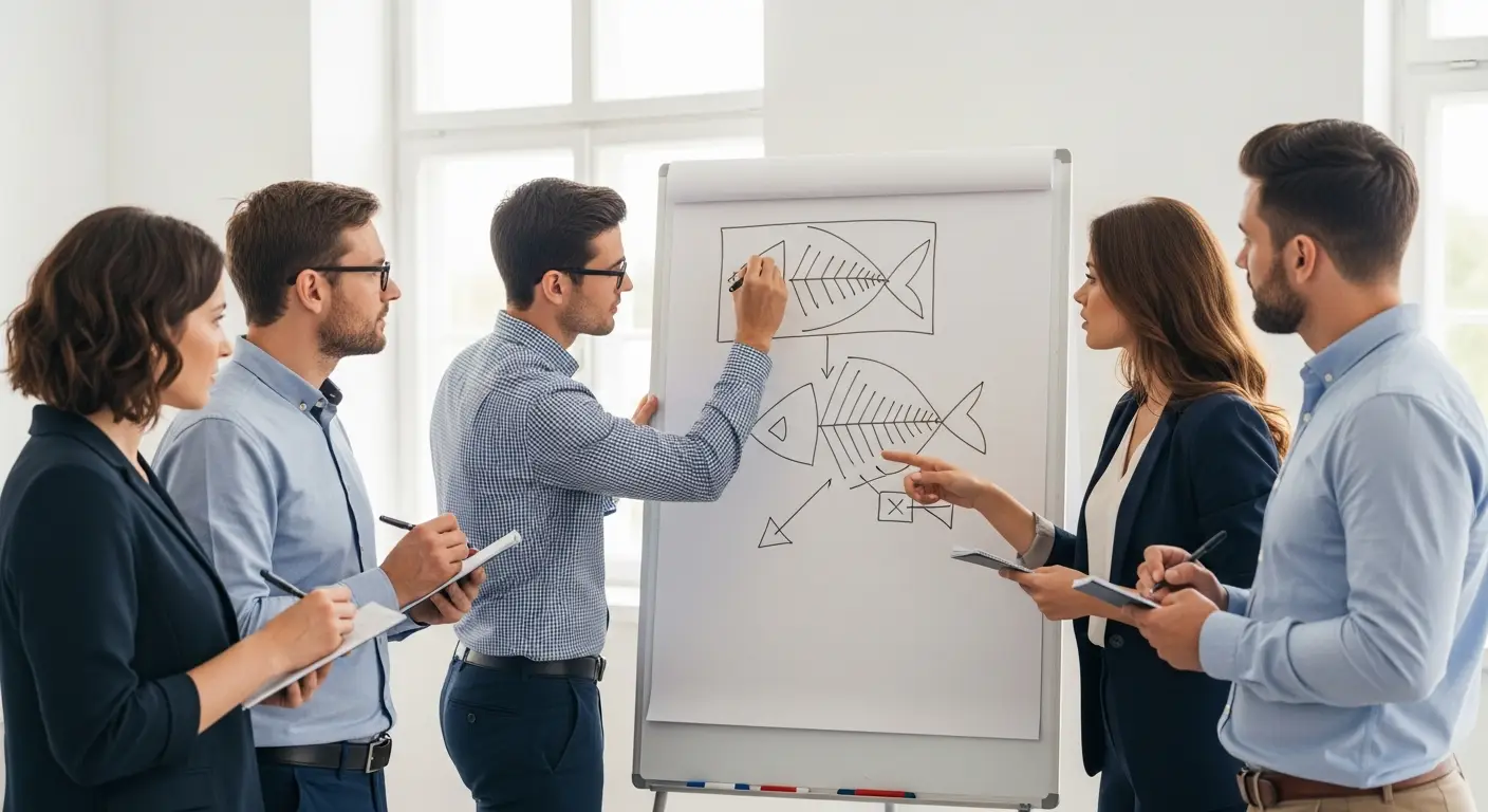Diagramme d'Ishikawa : la méthode des 5M en PME