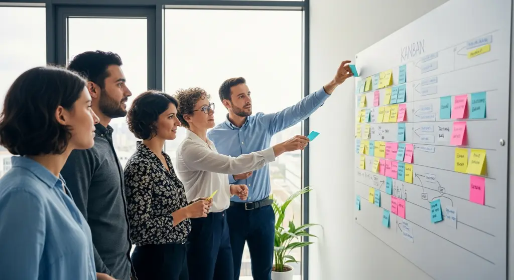 Méthode Kanban en PME : visualiser et fluidifier le travail
